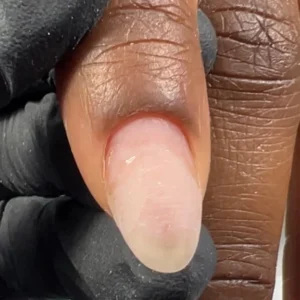 Classic russian manicure|No polish