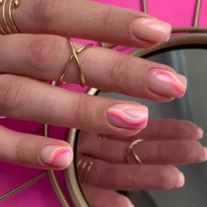 Simple design for all nails